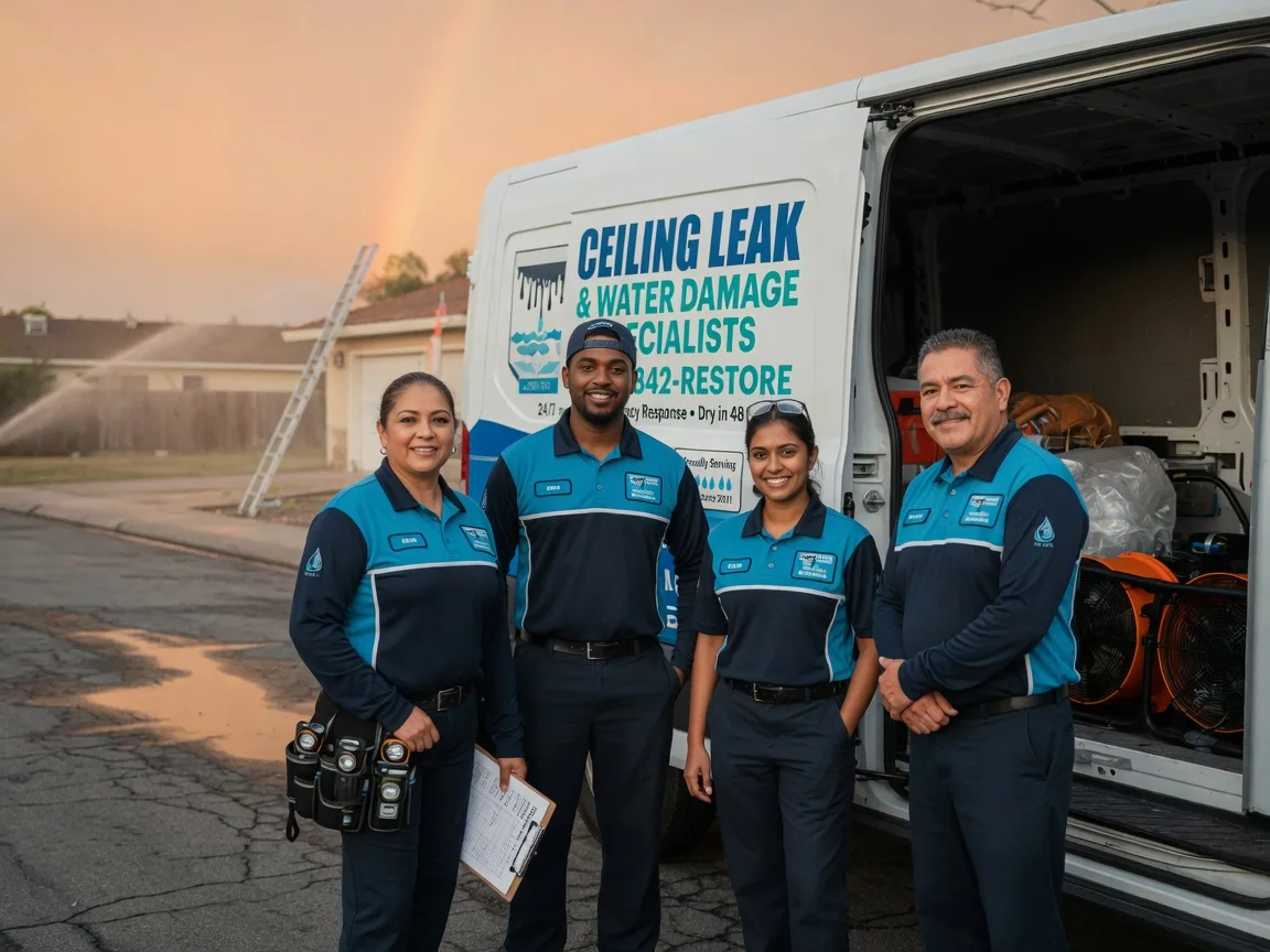 Ceiling Leak Cleanup company in Sequoia National Park, CA